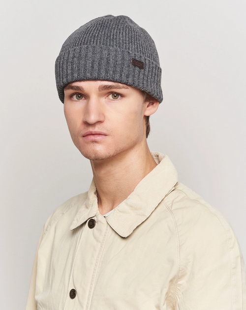 Lue - Carlton Wool Beanie Grey Marl