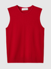 Topp - Classic Wool Tank Crimson