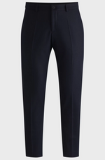 Bukse -  Genius Slim Fit Trousers Dark Blue