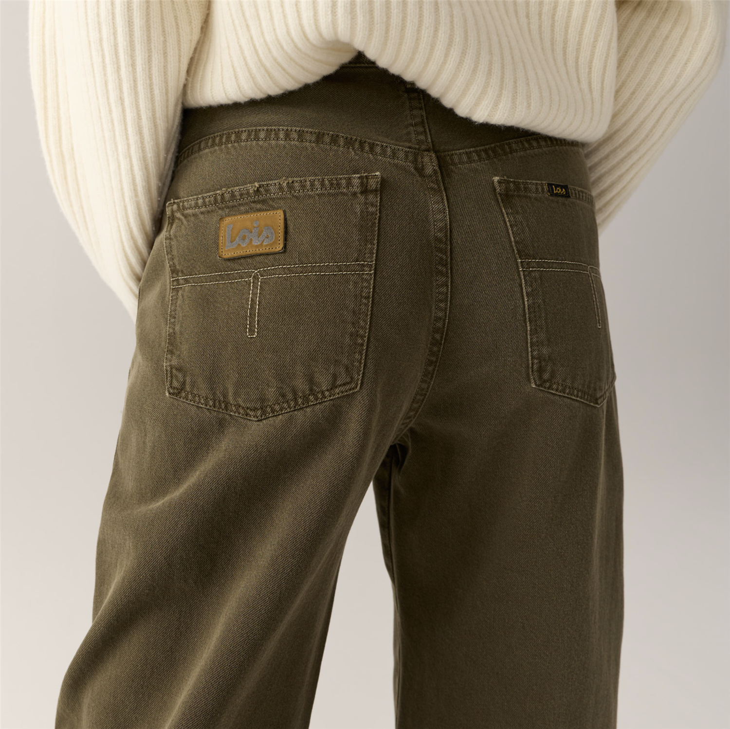 Jeans - Dali Otawa Vintage Olive Branch