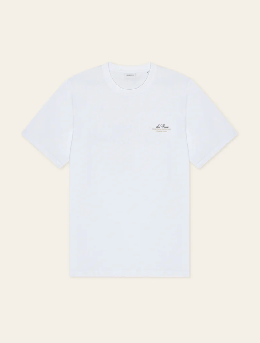 T Skjorte - Ben Globe T-Shirt White