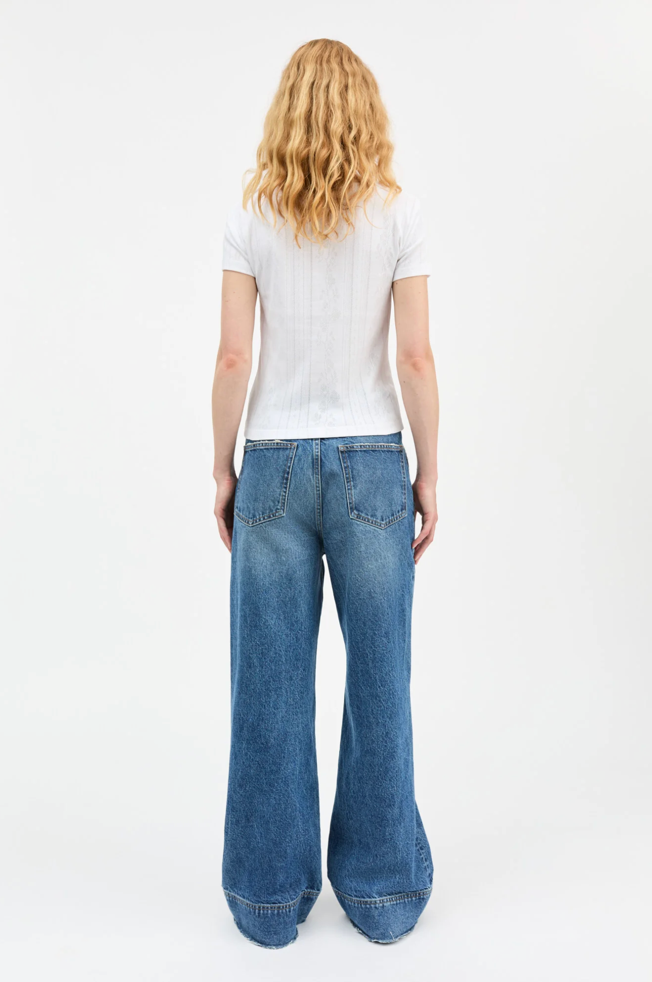 Topp - Anna Cap Sleeve Tee Optic White