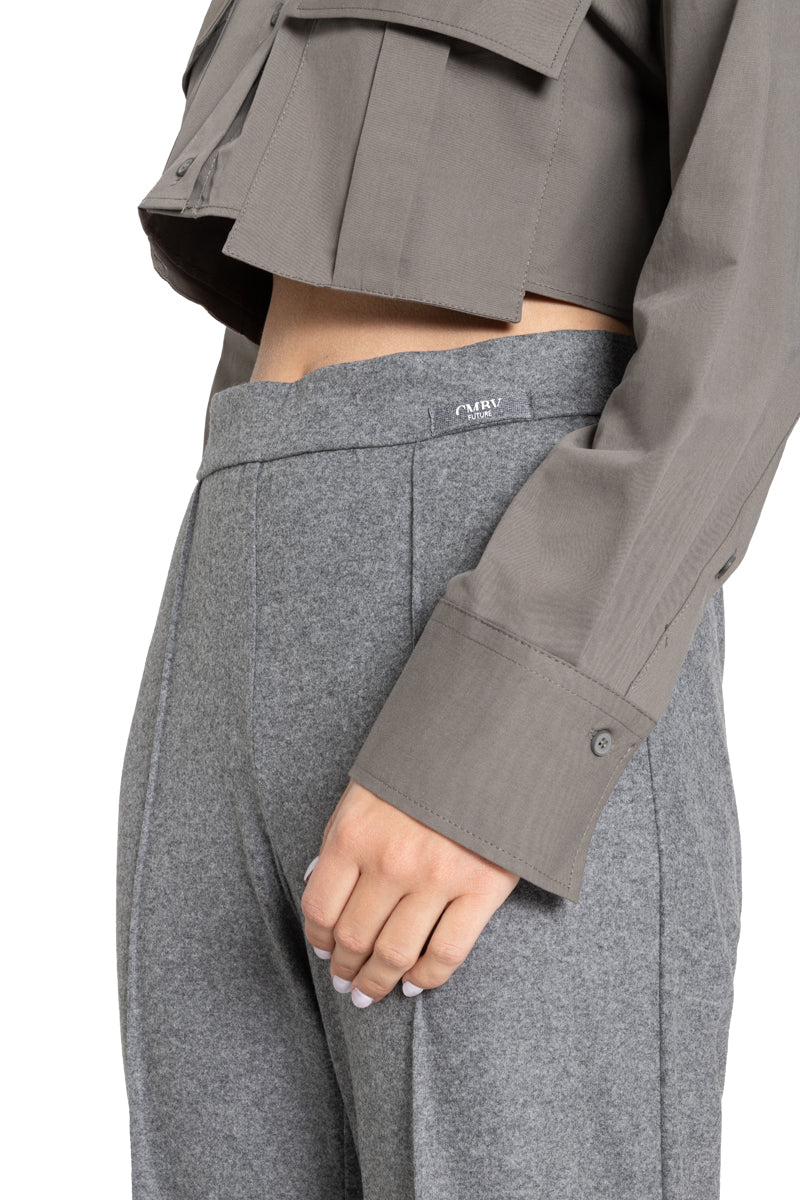 Bukse - Ava Stone Grey Melange