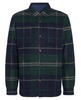 Skjorte - Chapter Tailored Check Overshirt Green Loch Tartan
