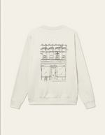 Genser - Neighborhood Sweatshirt Ivory Black