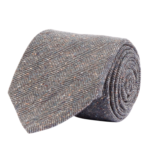 Slips - Classic Tie Plain Fishbone Olive