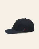 Caps - Baseball Cap Suede II Dark Navy / Chive