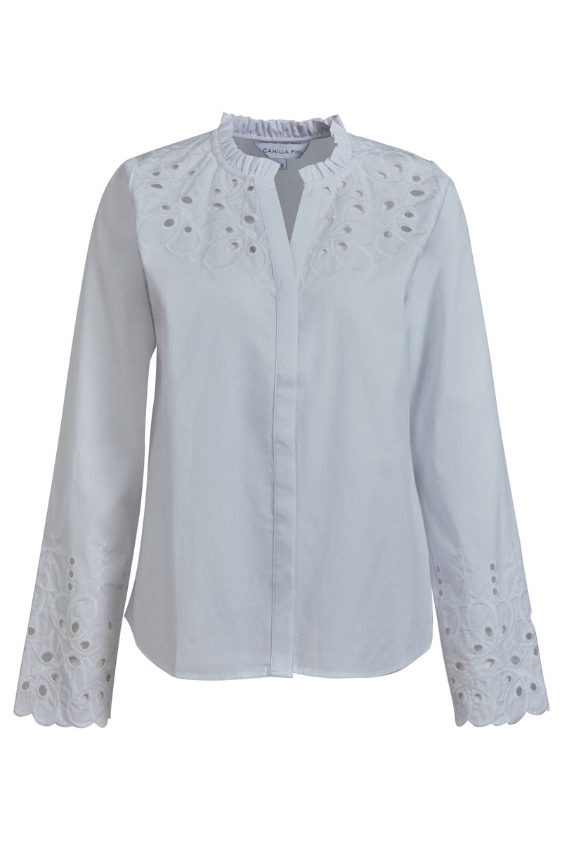 Bluse - Edda Blouse White