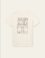 T skjorte - Neighborhood T shirt Ivory Black