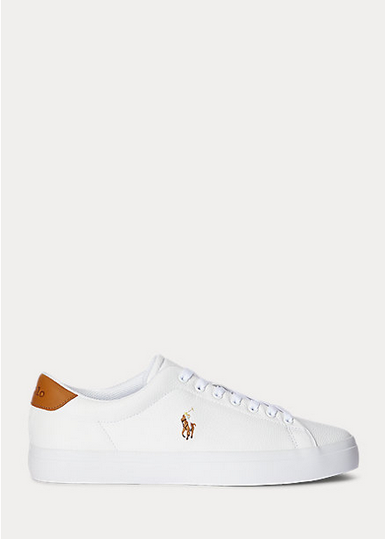 Sko -Heritage Court Leather II Sneaker White/Tan