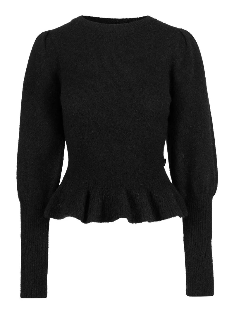 Genser - Nala Alpaca Sweater Black