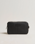 Toalettmappe - Highgate Leather Washbag Black