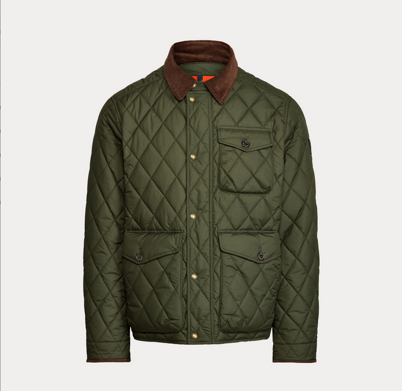 Ytterjakke - The Beaton Quilted Jacket Company Olive