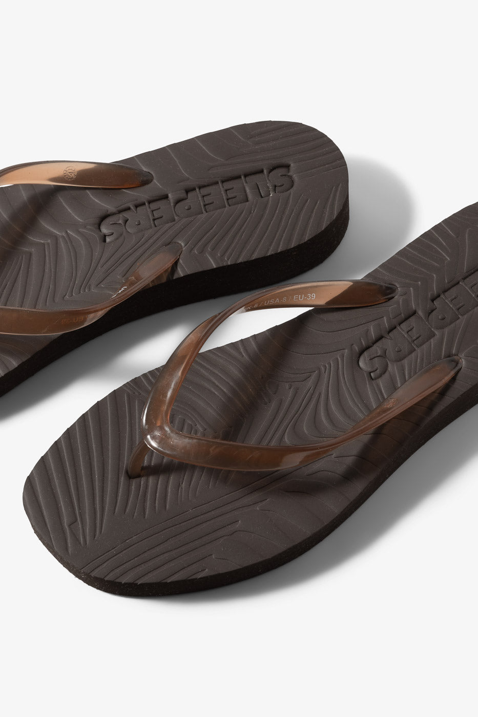 Sandaler - Tapered Platform Brown Transparent