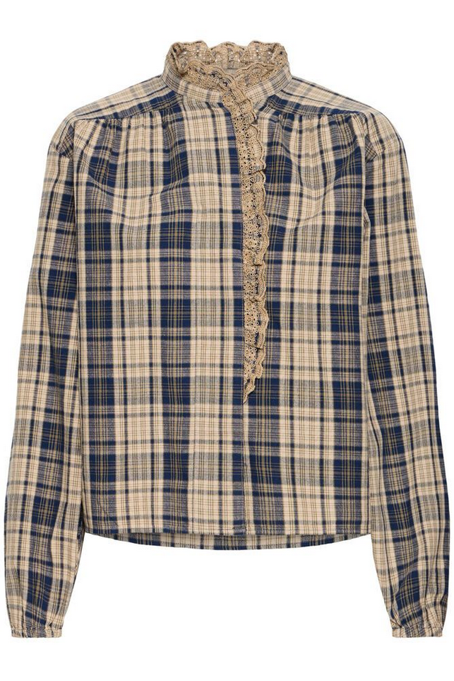 Skjorte - Irtune Cotton Shirt Tune Blue