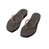 Sandaler - Tapered Platform Brown Transparent