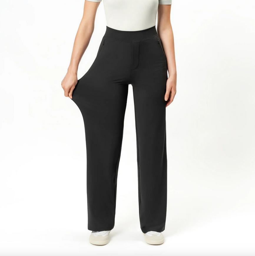 Bukse - Asana Relaxed Straight Pant Black