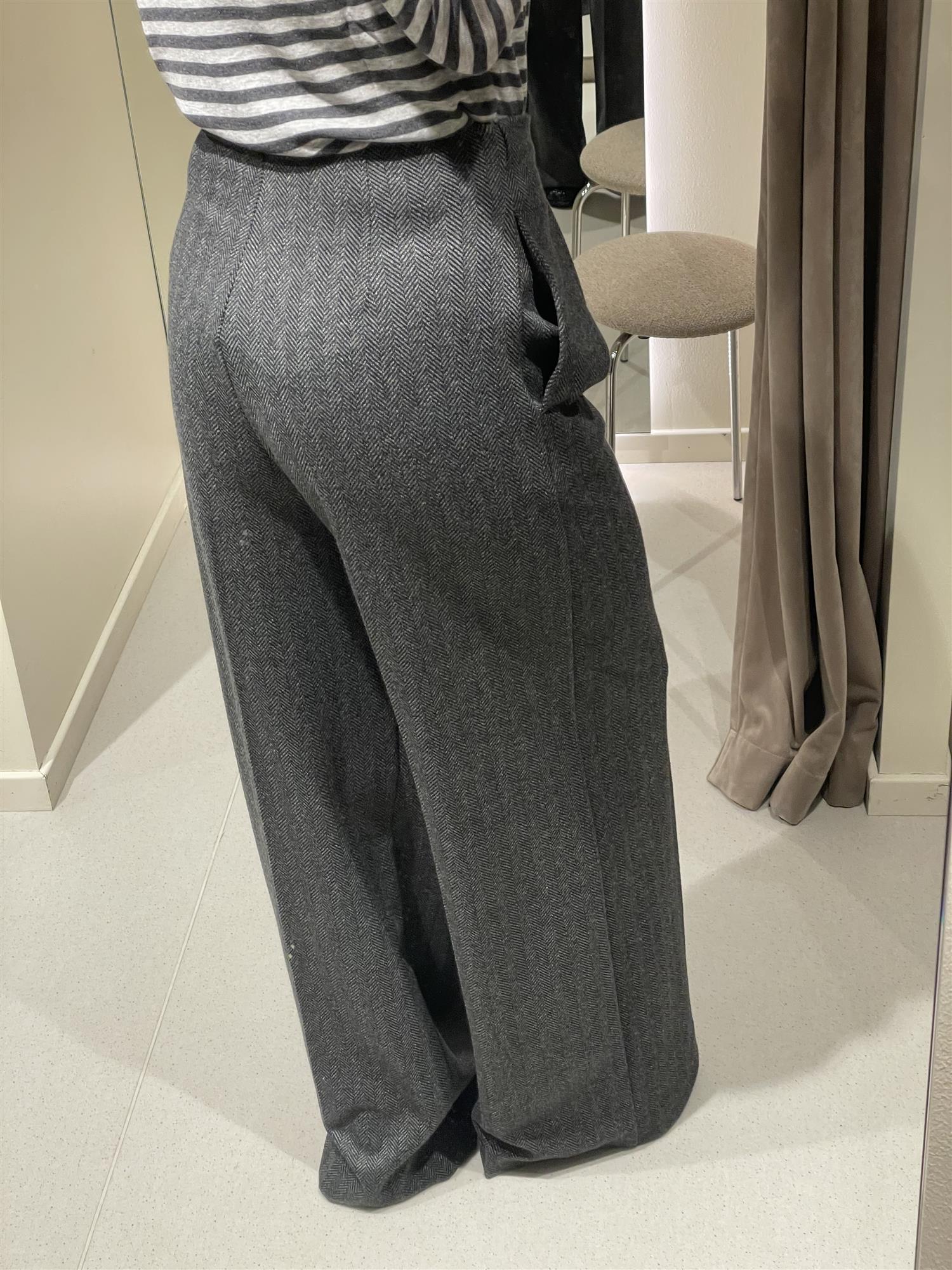 Bukse - Cali Black Jacquard