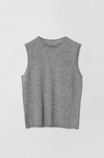 Topp - Classic Cashmere Tank Grey Melange