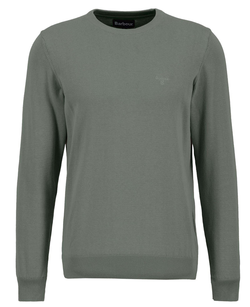 Genser - Pima Cotton Crew Neck Agave Green