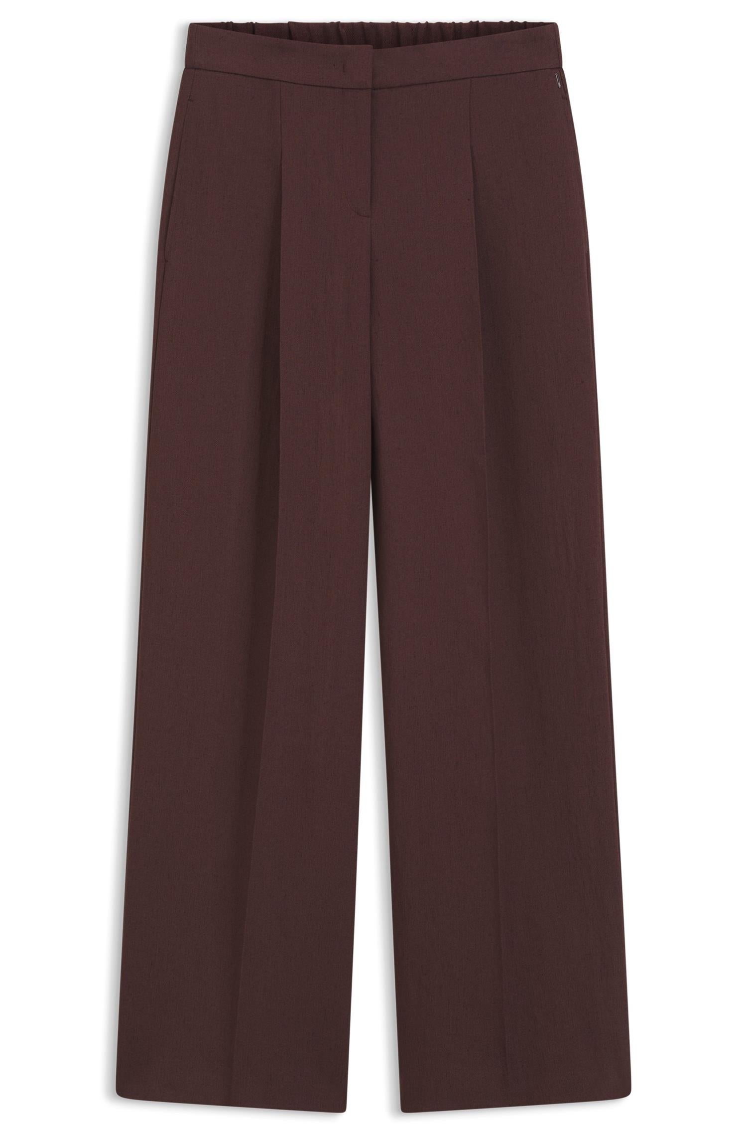 Dressbukse - Tiana Dark Brown