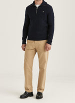 Genser - Hertford Half Zip Navy