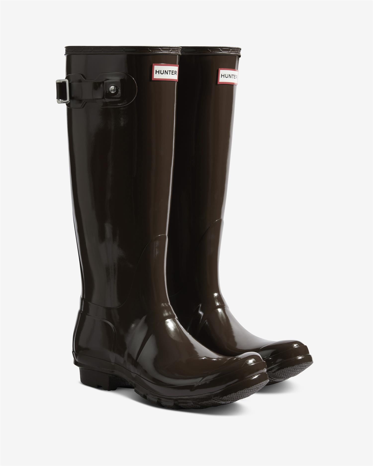 Gummistøvel - Womens Original Tall Glass Boot Chocolate Brown
