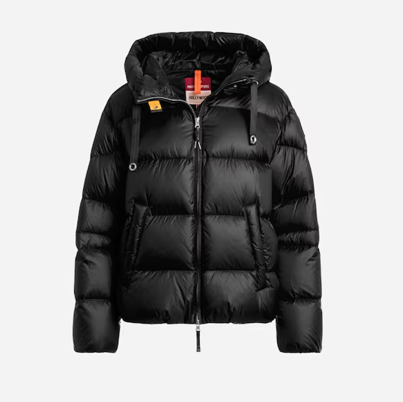 Jakke - Tilly Hooded Down Jacket Black