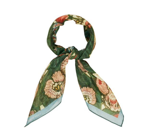 Skjerf - Light Green Bloom Scarf