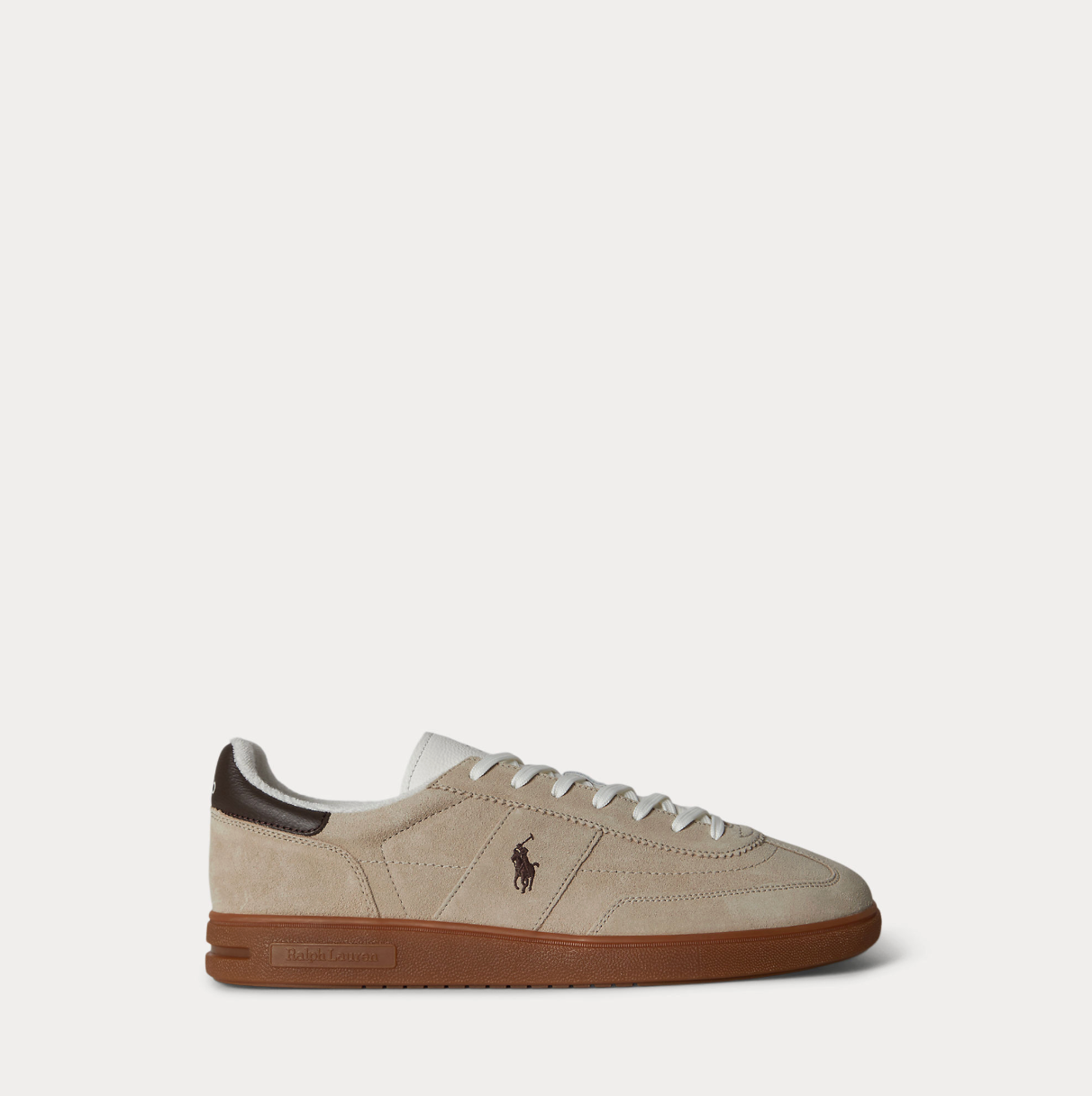 Sko - Bedford Suede Sneaker Milkshake / Dark Brown