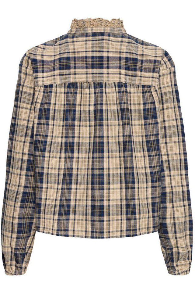 Skjorte - Irtune Cotton Shirt Tune Blue