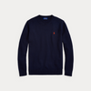 Genser - Cotton Crewneck Sweater Hunter Navy