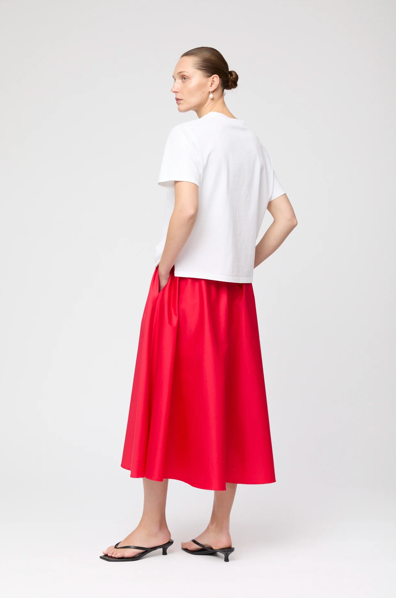 Skjørt - Isabella Skirt Vivid Red