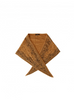 Skjerf - Triangular Scarf Light Rosewood