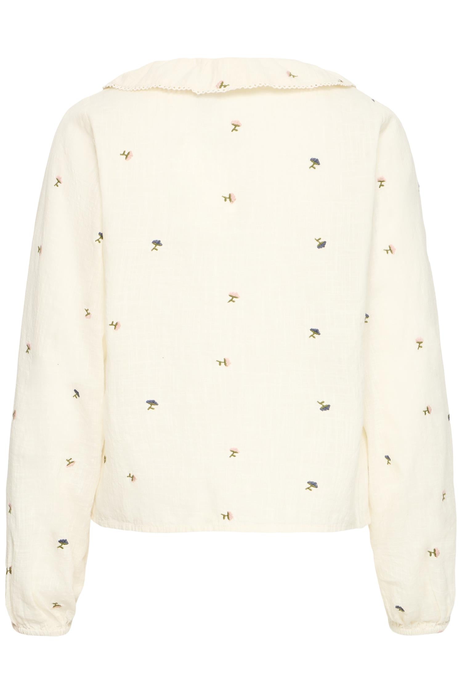 Bluse - Irmary Embroidery Flower Multi