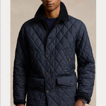 Ytterjakke - Quilted Car Coat Navy