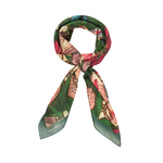 Skjerf - Large Light Green Bloom Scarf