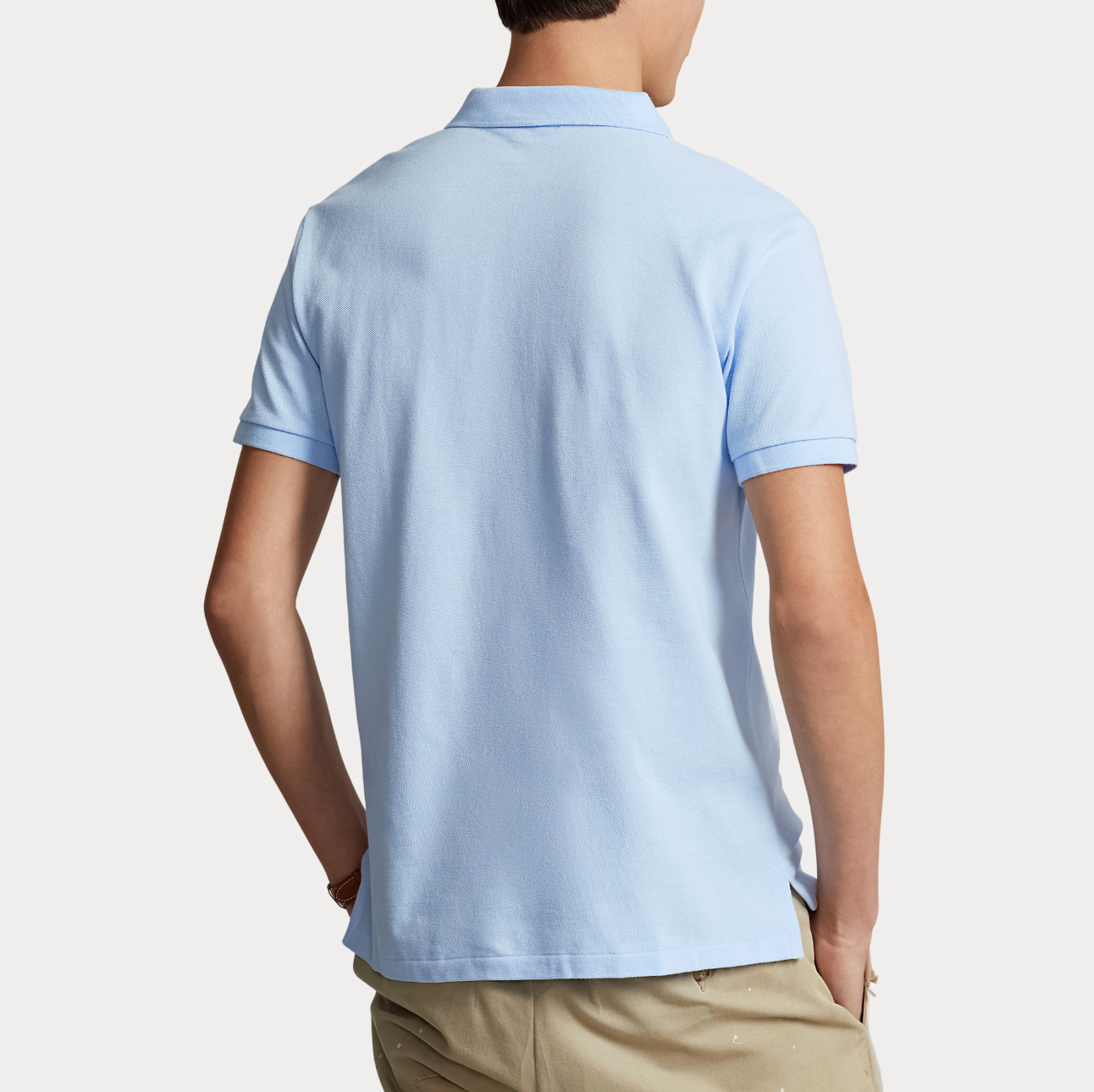 Pique - The Iconic Mesh Polo Shirt Office Blue