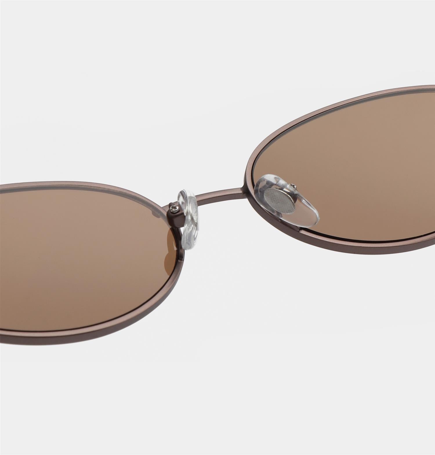 Solbriller - Bella Matte Brown Cookie Dough