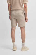 Shorts - Kane Regular-Fit Shorts Linen Blend Drawcord Light Beige