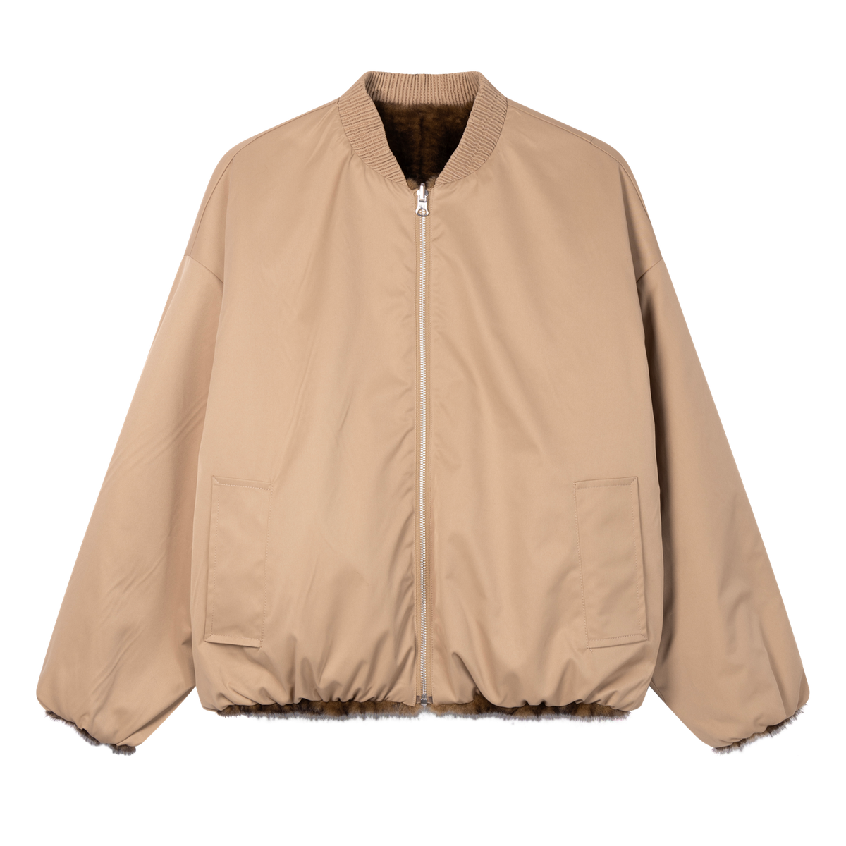 Jakke - Etta Faux Mink Choco