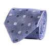 Slips - Classic Tie Sky Blue Melange Flower