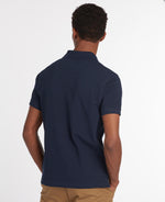 Pique - Tartan Pique Polo Shirt Navy