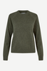 Genser - Boston O-Neck Forest Night Melange