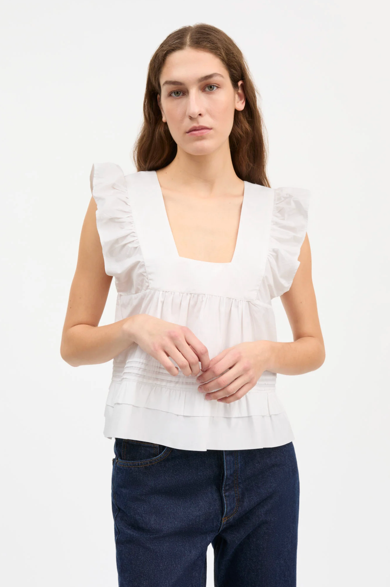 Topp - Alice Top Optic White
