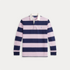 Genser - The Iconic Rugby Shirt Carmel Pink/ Newport Navy