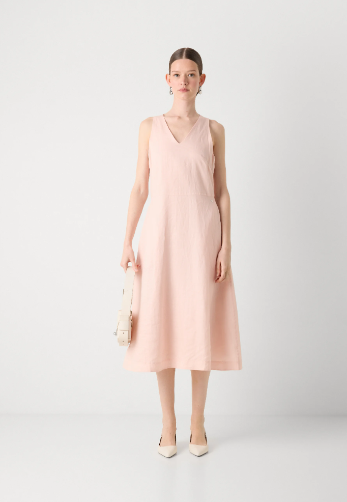 Kjole - Dasico Dress Open Pink