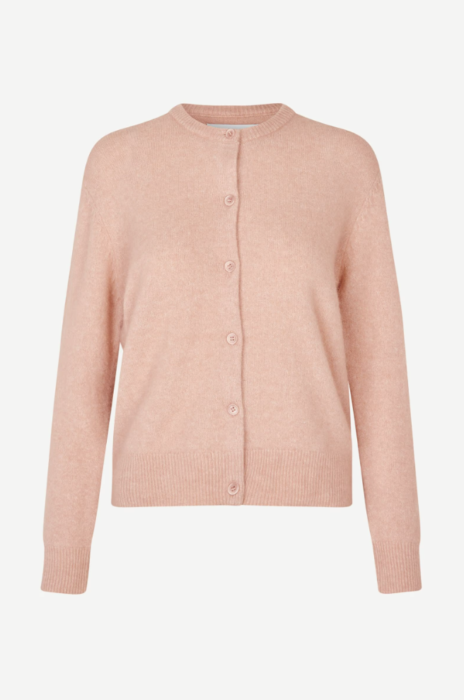 Cardigan - Nor Short Cardigan Cameo Rose