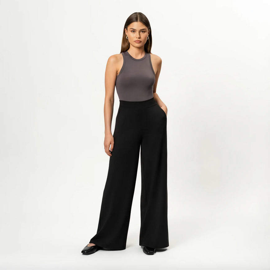 Bukse - Asana Wide Pant Black