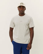 T skjorte - Dexter T Shirt Ivory Melange